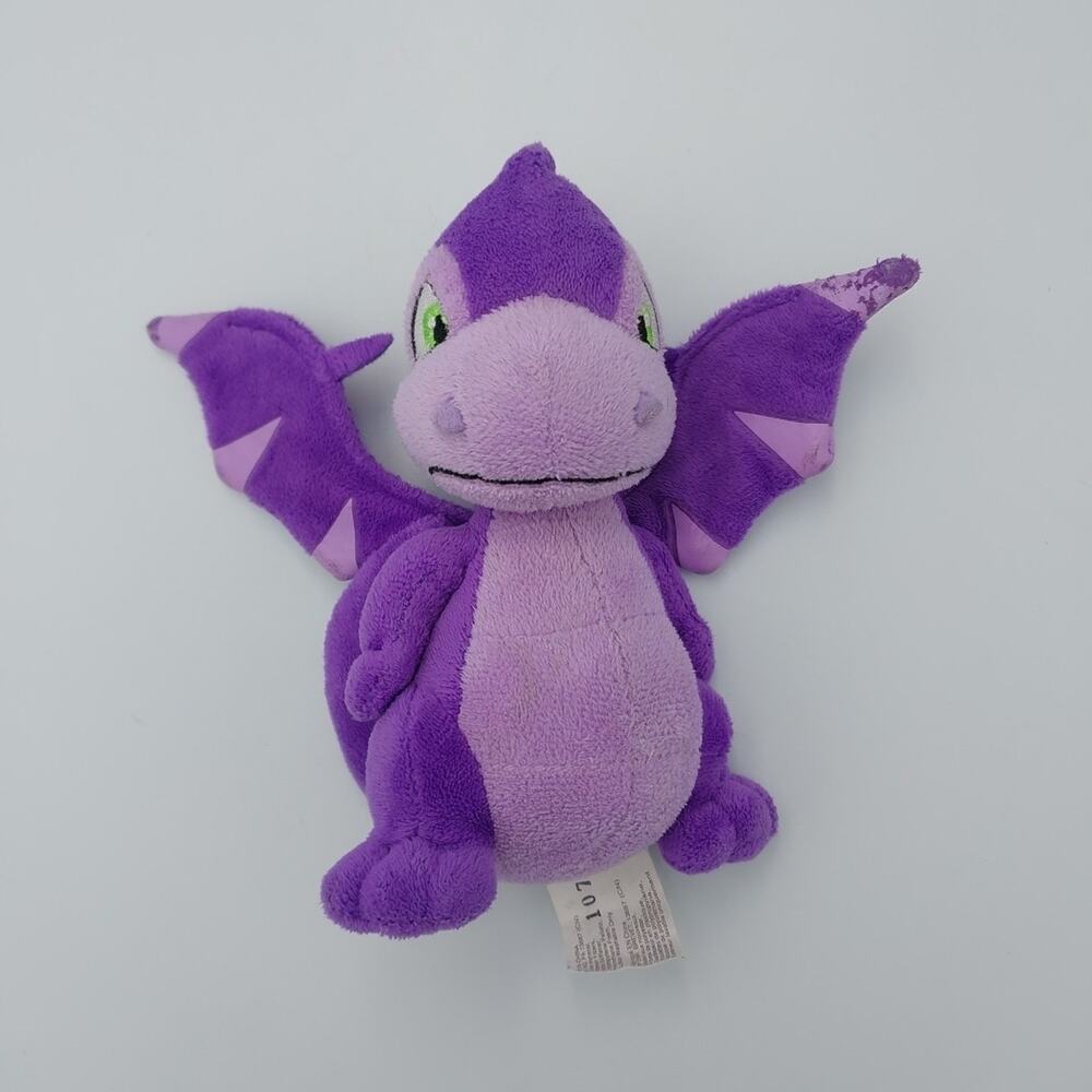 Neopets Purple‎ Scorchio Plushie Plush Series 3 Keyquest - 2008